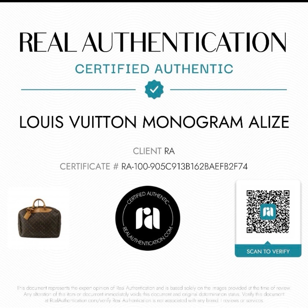 Louis Vuitton Monogram Alize w/ Certificate of Authenticity - Picture 2 of 15